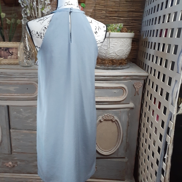 Periwinkle Lightweight Beaded Dress - Picture 6 of 6